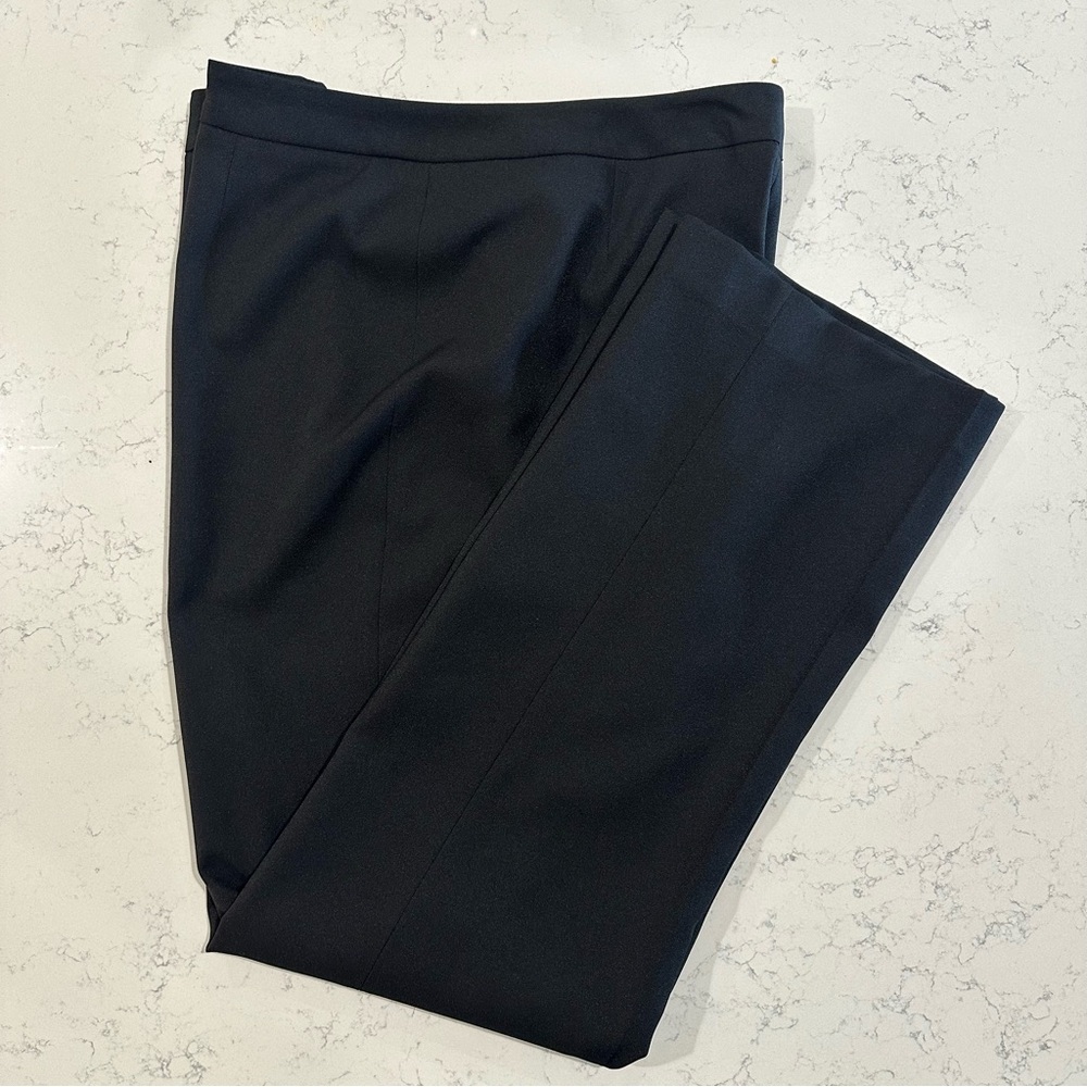 Kasper Lined Dress Pants Tab-Waist Black – Size 14
